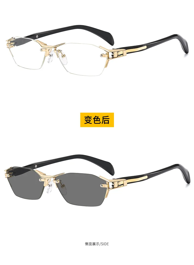 0 ~ +4.0 Photochrome Lesebrille Unbegrenztes Modell Anti-Blaulicht-Lesebrille Neutral HD Robuste Brille – Detail 7