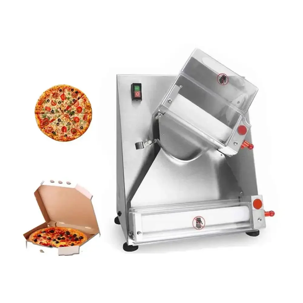 streng Commercial Automatic Electric table top pizzaHigh speed pizza dough sheeter pizza dough press roller pizza dough machine