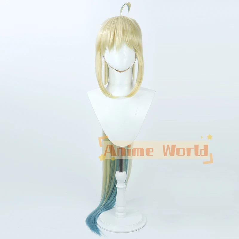 FGO Fate Grand Order Aesc The Savior Cosplay Wig 120cm Ponytail Synthetic Hair Heat Resistant Halloween Role Play Party +Wig Cap