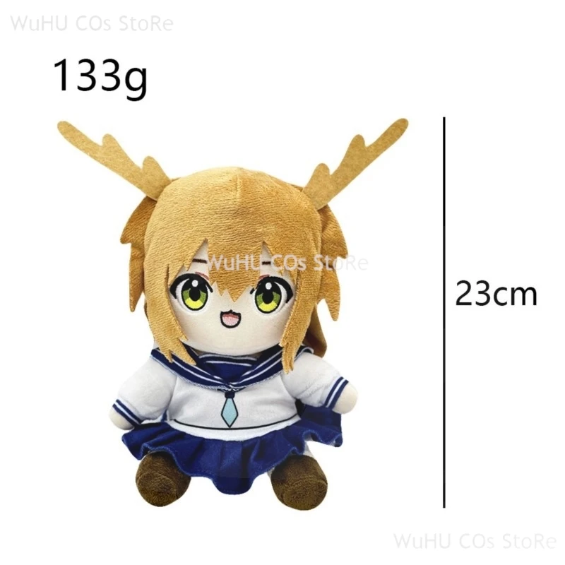 My Deer Friend Nokotan Cosplay pour femmes et enfants, Anime Noko Shikanoko Butter, cadeau de fête d'anniversaire, 20cm