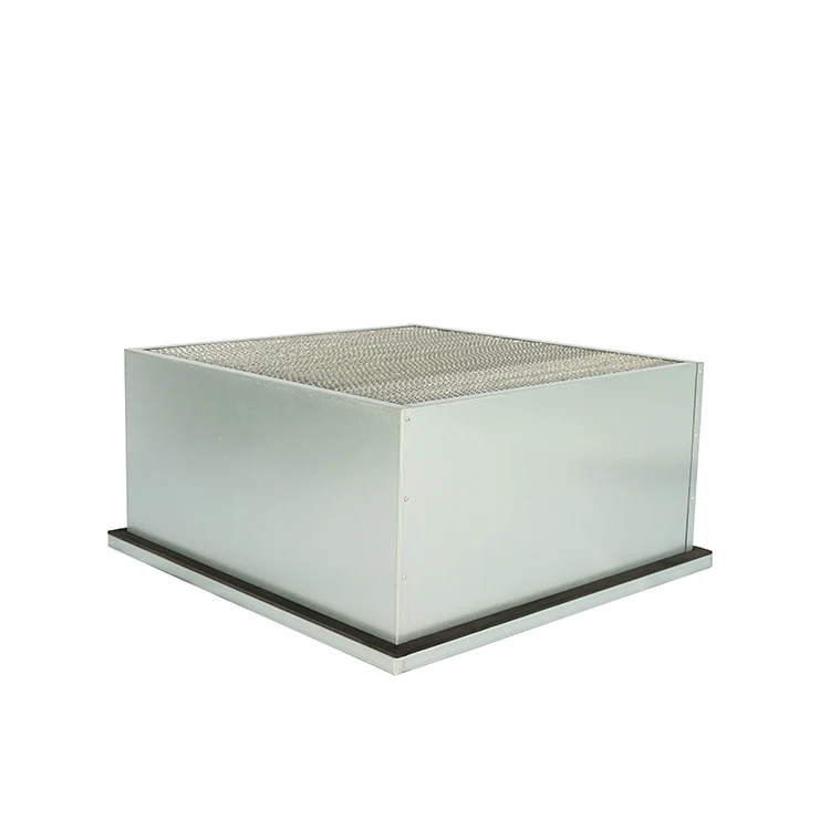 

Industrial Hepa H14 Air Filter Microfiber Media New Condition 1170 570 69mm Aluminum Separator Glass Box Manufacturer's Product