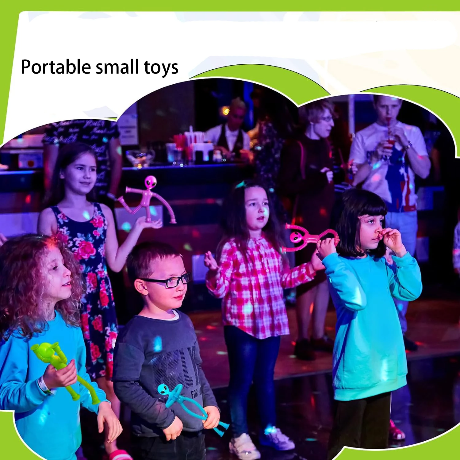 لعبة أنبوبية تلسكوبية فضائية متعددة الاستخدامات، ممتعة للأطفال، جديدة، فريدة من نوعها، لغز، لعبة أنبوبية قابلة للتمدد لتخفيف التوتر