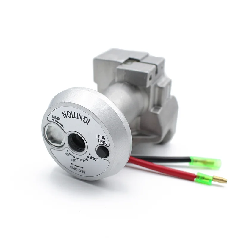 Pièces de rechange de bouchon de réservoir d'essence de carburant de serrure de commutateur d'allumage de moto pour Yamaha NMAX 155 2015-2019 couvercle de gaz avec clé