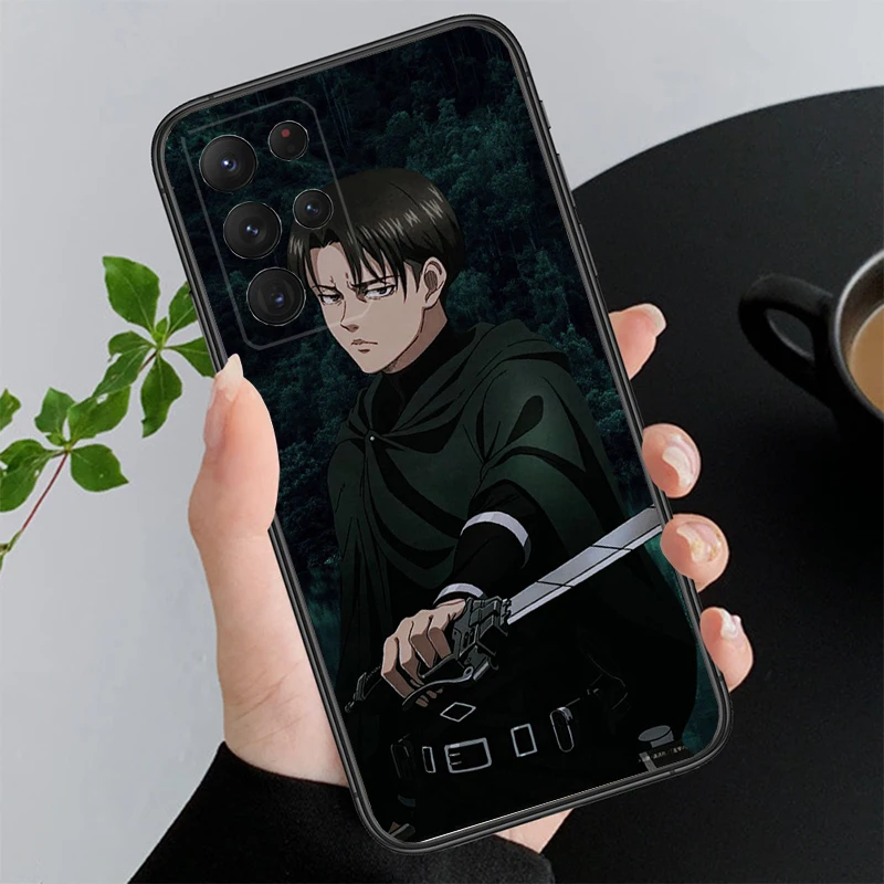 

Levi Ackerman Phone Case For Samsung A55 A16 A56 A36 A35 A15 A53 A54 A33 A34 A25 A05S A52 A52S A14 A24 A26 A71