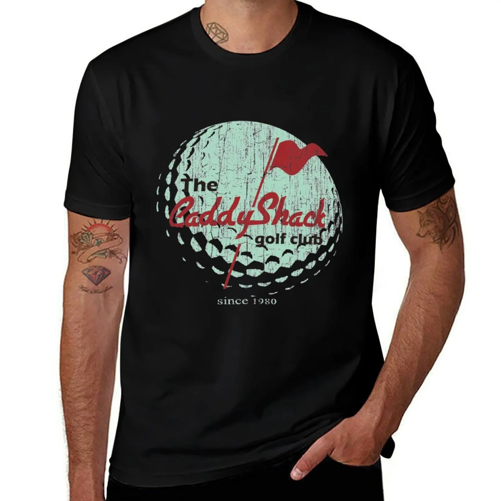 Copy of Arnold Caddyshack T-Shirt Holiday Casual Short Sleeve Top T-Shirt
