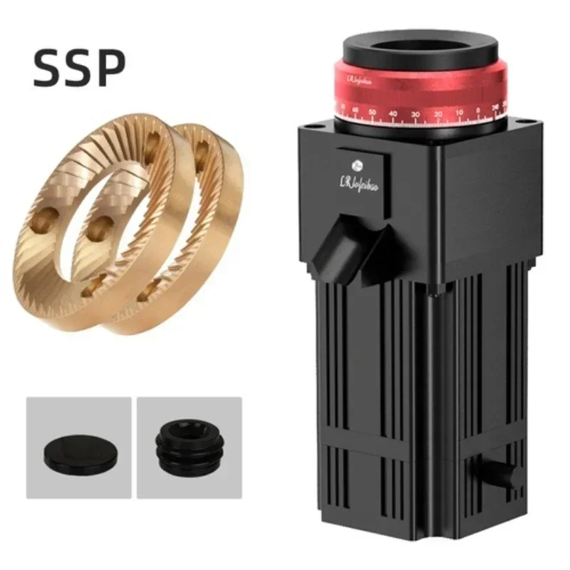 64mm Coffee Grinder Single Product Ssp Italian Small Household Commercial Variable Speed Coffee Bean Grinder Electric Upgrade V2