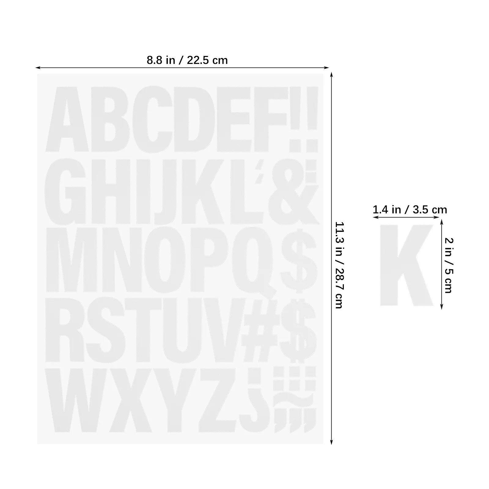 10 Blatt Wärmeübertragungen, Buchstaben zum Aufbügeln, Alphabet für Stoff, robustes Vinyl, waschfest, kreative DIY-Aufnäher für Kleidung, Hüte