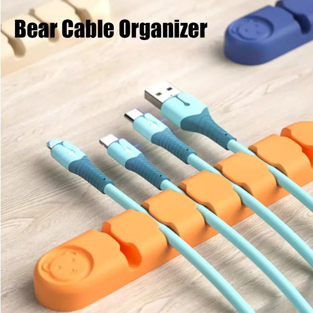 Self-adhesive Cable Organizer Mouse Keyboard Headphone Wire Organizer Multi-function Wire Winder USB Cable Winder