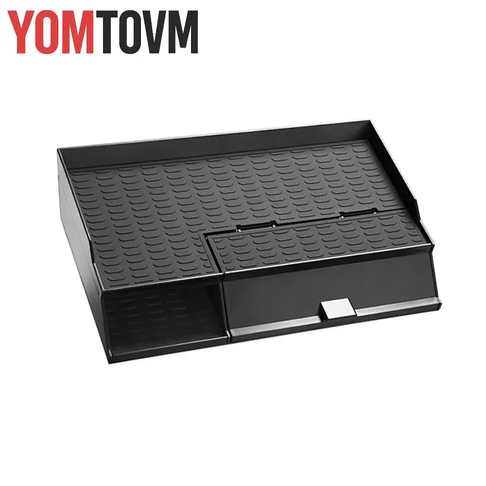 

Double Storey Non-Slip Storage Glove Box Double Storey Non-Slip Storage Glove Box Fit for Tesla Model 3 2017-2021