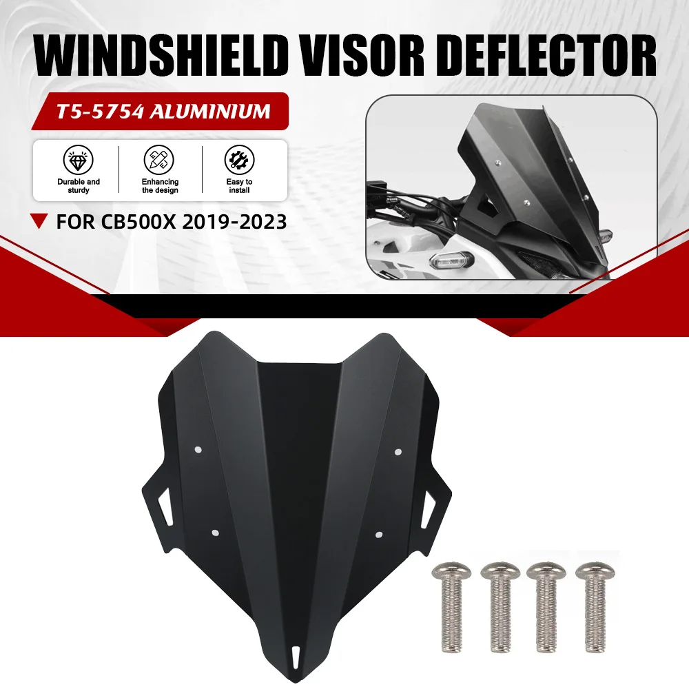 

FOR HONDA CB500X 2019-2020-2021-2022-2023 Motorcycle Accessories Wind Screen Windshield Windscreen Deflectors Protector CB500 X