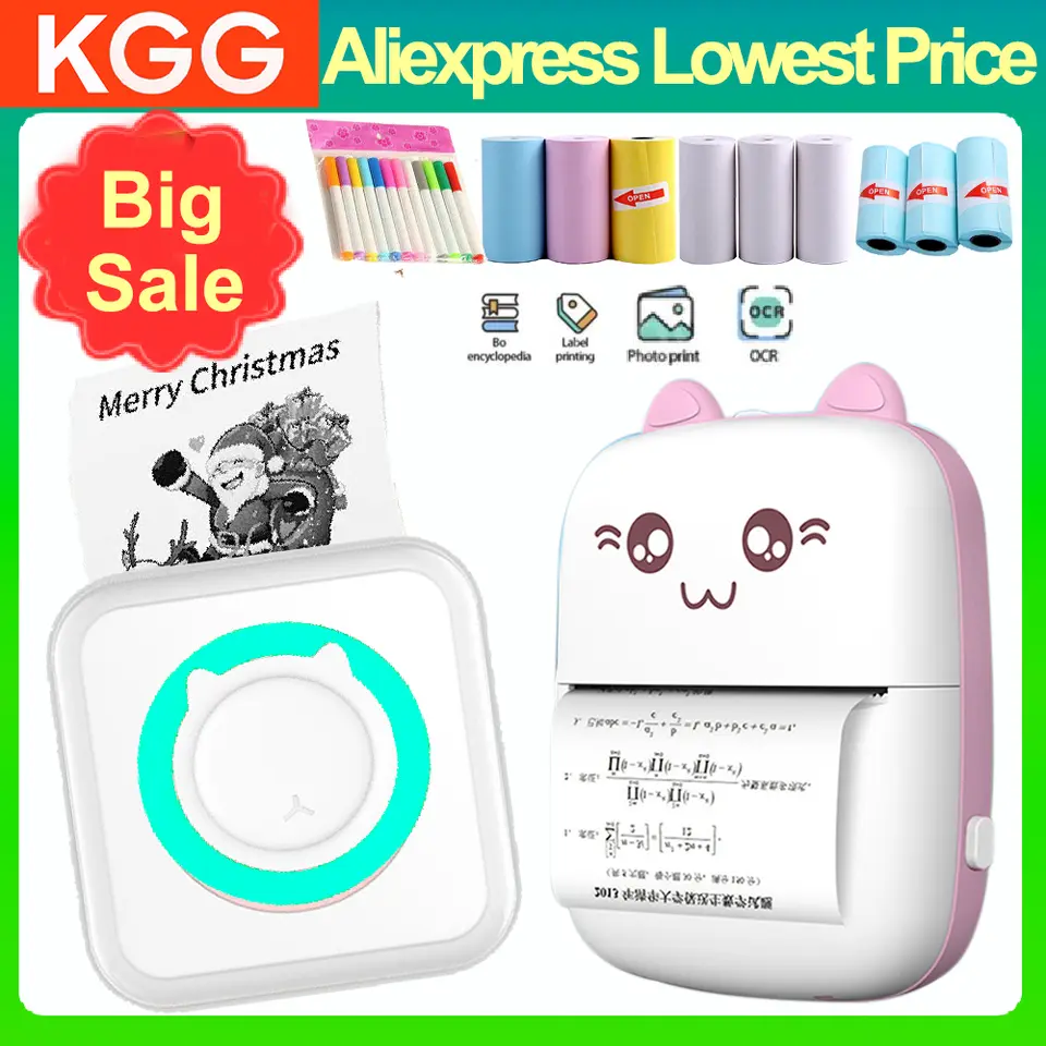 Mini Portable Thermal Printer