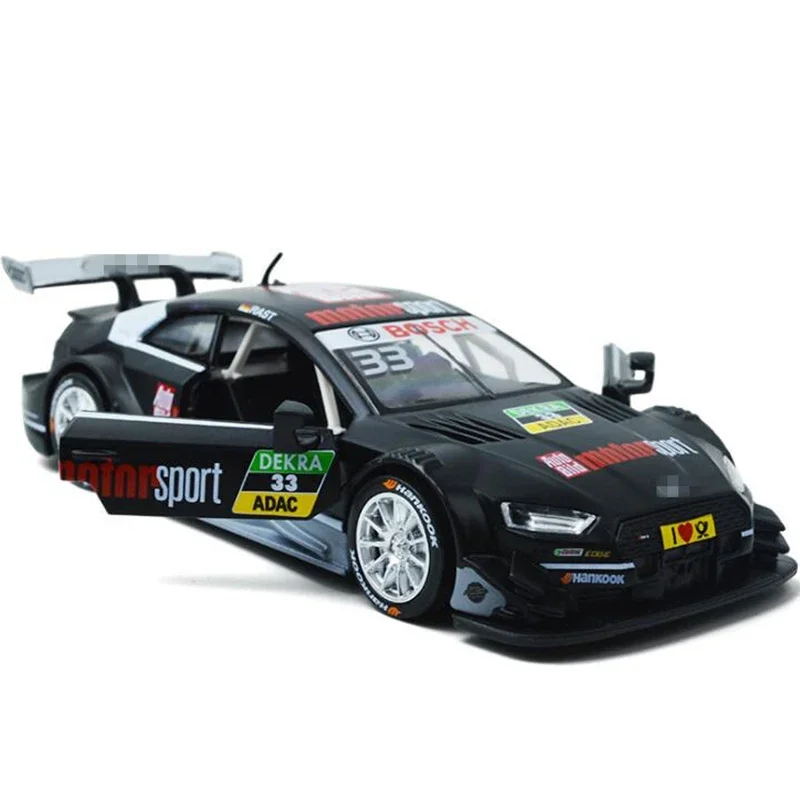 

1:32 Audi Rs5 Dtm Auto Metal Racing Auto коллекция моделей Trek Auto Met Коллекционная модель автомобиля из искусственного сплава подарок