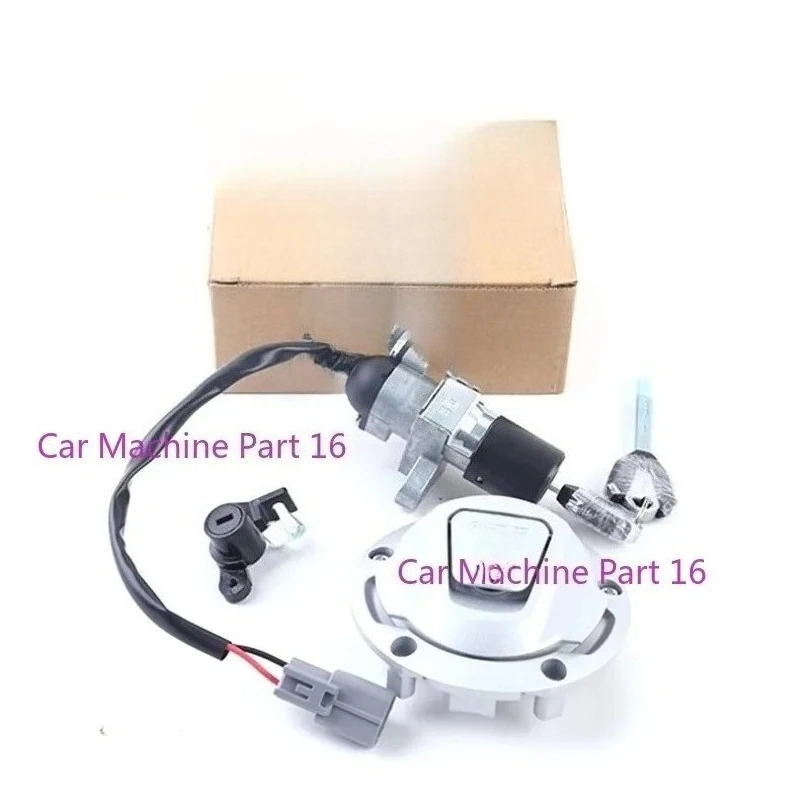 

Motorcycle Ignition Key Switch Lock Fuel Oil Tank Cover For CFMOTO 450MT CF450MT CF400-8