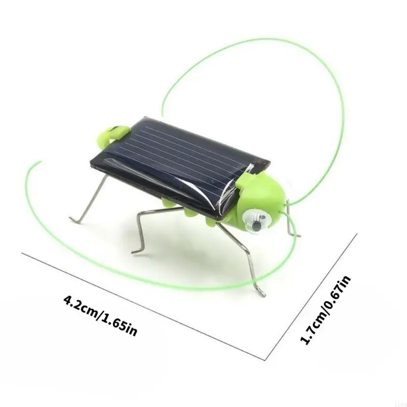 Robô solar interativo Grasshopper Garda ciência brinquedos para crianças L8RB