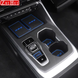 For Trumpchi GAC GS3 2024 Car Styling Non-Slip Mat Door Groove Pad Gate Slot Cup Cushion Decoration Auto Accessories