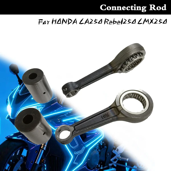 

Top End Motorcycle Accessories Connecting Rod Crankshaft Assembly Kit Fit For HONDA CA250 Rebel250 CMX250 CA CMX 250 1996-2015