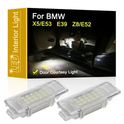 12V LED Interior Lamp For BMW E53 X5 99-06 E39 5Series 95-03 E52/Z8 99-03 White LED Under Door Courtesy Footwell Light