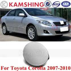 CAPQX For Toyota Corolla 2007 2008 2009 2010 Car Auto Left or Right Front Bumper Tow Hook Eye Cover Cap Silver or White