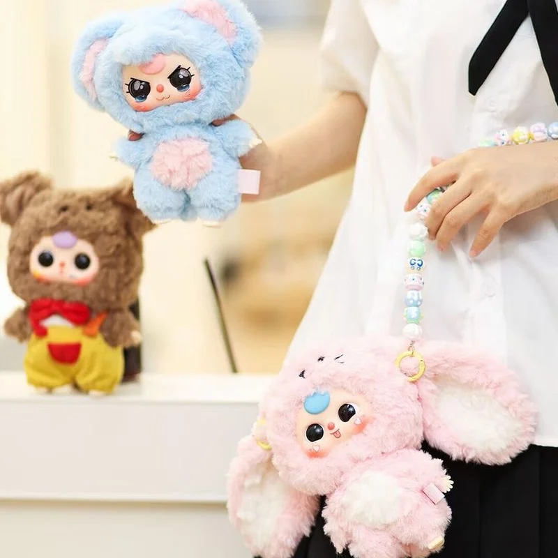 

100% Genuine Baby Three V3 Third-Generation Animal Party Blind Box Cute Pendant Trendy Toy Toy Birthday Gift Ornament Toys
