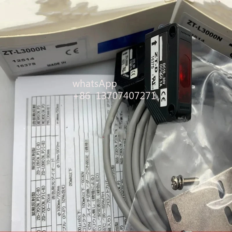 

1 шт. ZT-L3000N+ZT-DL ZT-L3000P+ZT-DL новый лазерный фотопереключатель