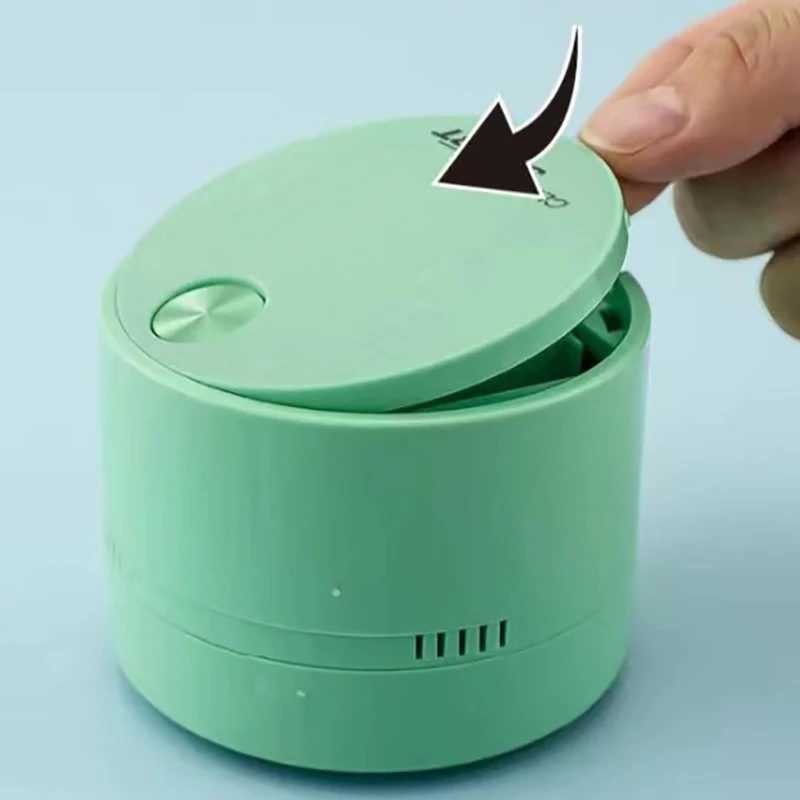 Aspirapolvere da tavolo portatile per studenti Mini aspirapolvere senza fili con gomma portatile per scarti