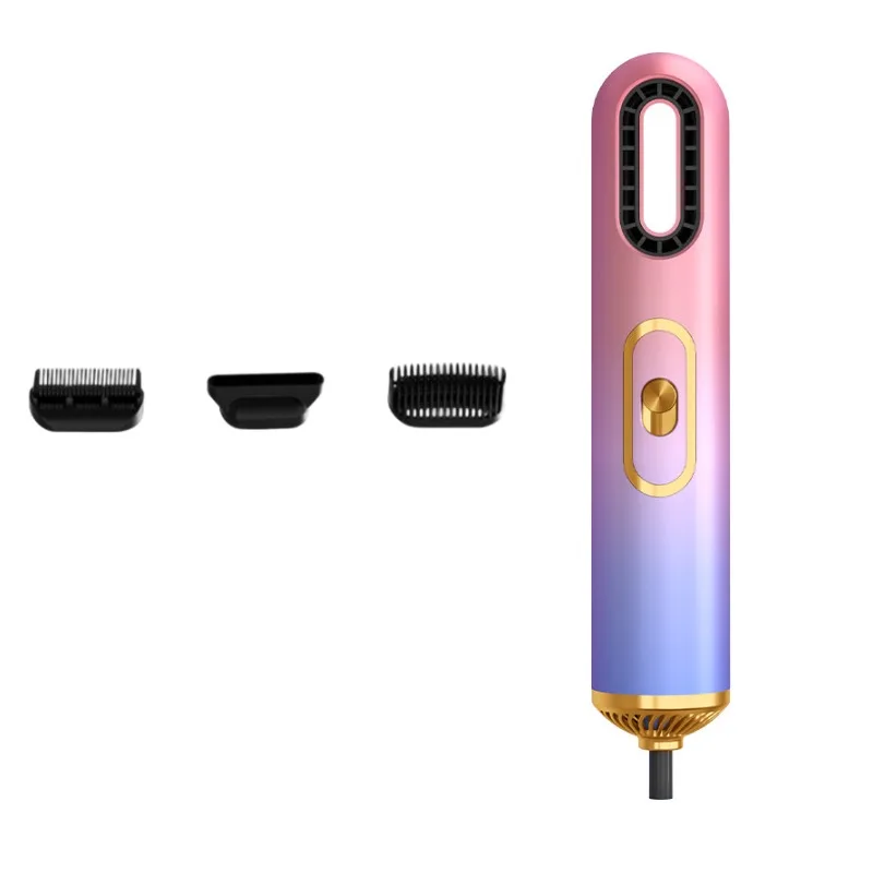

3-in-1 Hair Dryer Hot Air Comb and Styling Brush for Home Use with Multiple Heat Settings and Overheat Protection