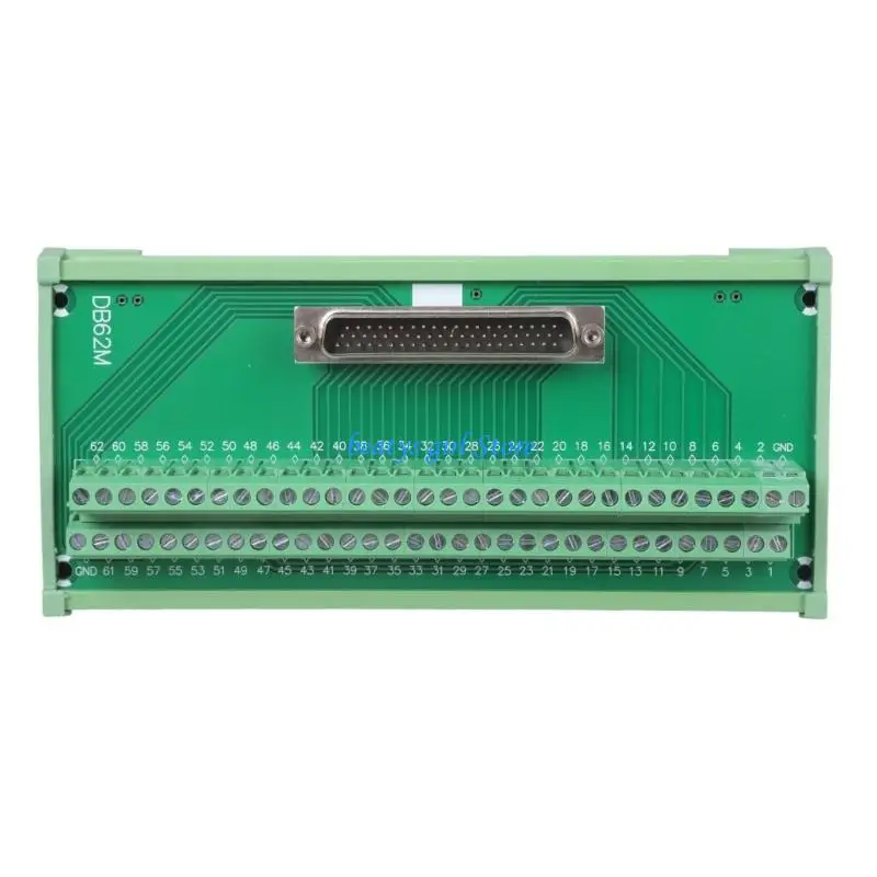 C7AB D SUB D9/D15/D25/D37/D50/D62/D78 Connector Terminal Adapter Block for Easy Installation and Movement
