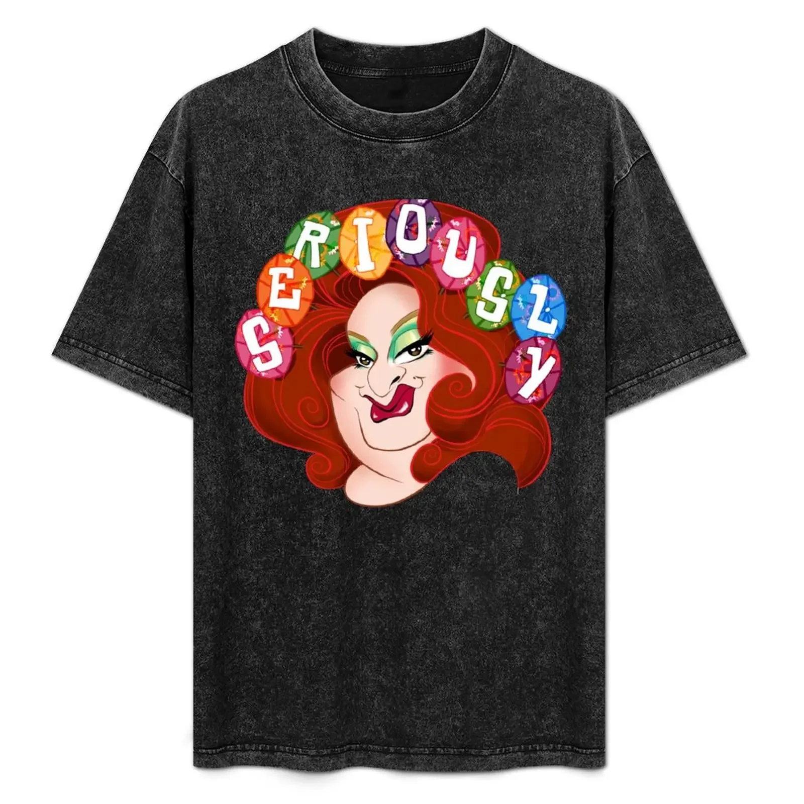 

Seriously Umbrellas by Lar deSouza T-Shirt valentines clothes vintage graphic tee summer shirt mens vintage t shirts