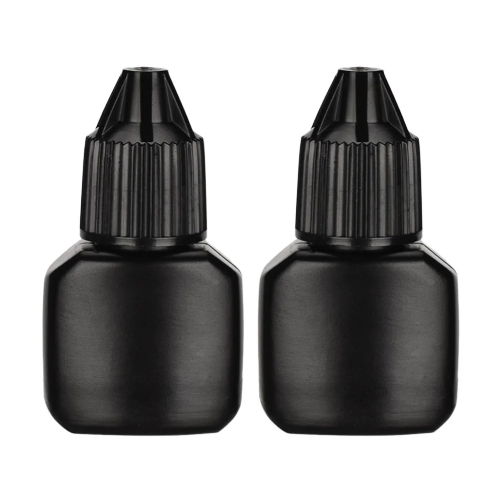 

10Sets Eyelash Glue Bottle Empty Refillable Leakproof Containers Durable Portable Storage Bottle for Home Travel Grafting