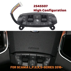 NEVOSA For Scania 2016- Truck Car Speed Cruise Control Switch Panel 2545507 Speed Cruise Control Switch Panel Button Module