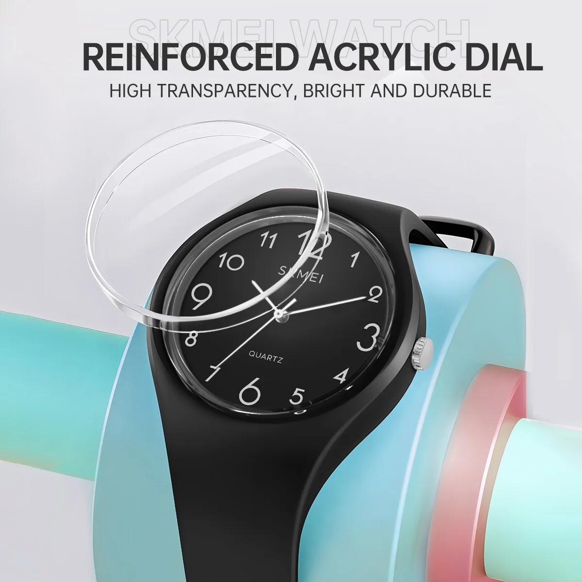 ساعة يد كوارتز للأطفال مقاومة للماء من SKMEI للطلاب في الهواء الطلق ساعات رياضية إبداعية غير رسمية Relogio Infantil #5
