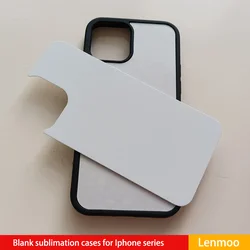 2D goma de silicona Fundas de teléfono blanco de sublimación para iphone 16 15 14 13 12 pro XR xs max 11 7 8 plus  funda carcasas sublimar estuches sublimable case cover protectores