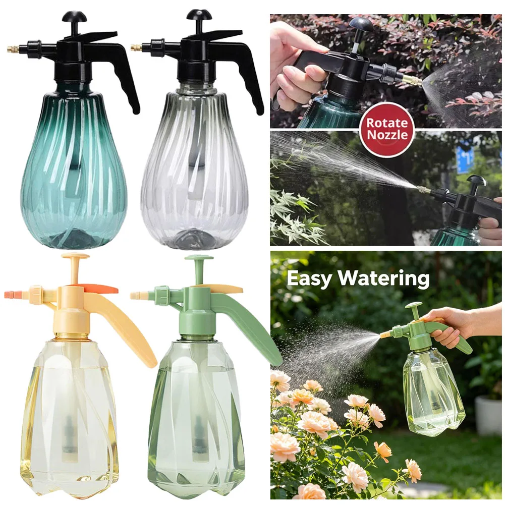 1.5L Capacity Potted Plant Watering Spray Bottle Gardening Household Watering Sprayer Disinfection Watering Pressure Sprayer