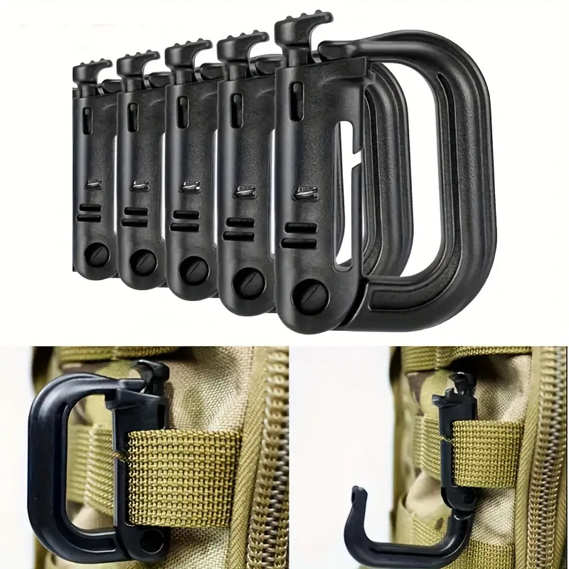 Fast Latch System for Military Vest or Patrol Ready Bags, Hanging Hook for Webbing Strap Molle Bag Tactical Backpack