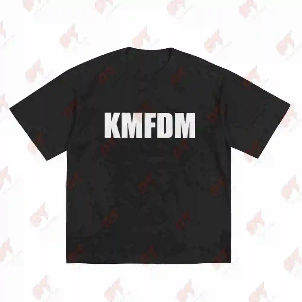 Kmfdm Short Sleeve Tee 100% Cotton T-Shirt