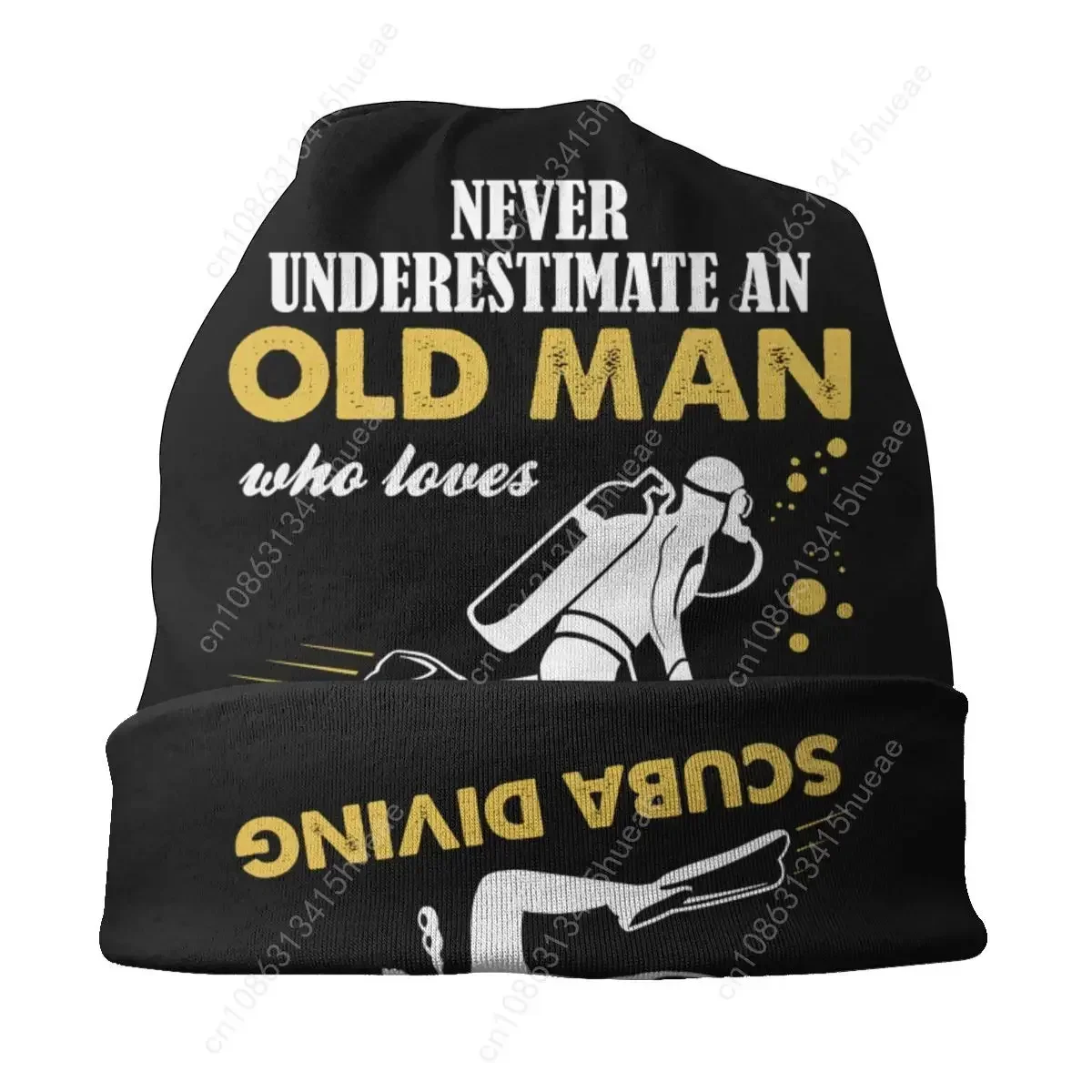 بونيه الشتاء الدافئة محبوك قبعة يحب الغوص بيني قبعات الكبار الغوص إقتباس المحملة لمحبي غواص قبعات صغيرة قبعة تزلج في الهواء الطلق