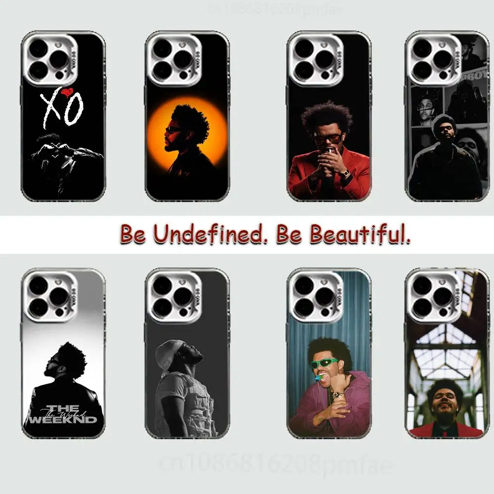 

The W-Weeknd XO White Shockproof Phone Case For iPhone 17,16,15,14,13,12,11,Pro,XS,Max,Plus,Mini,SE