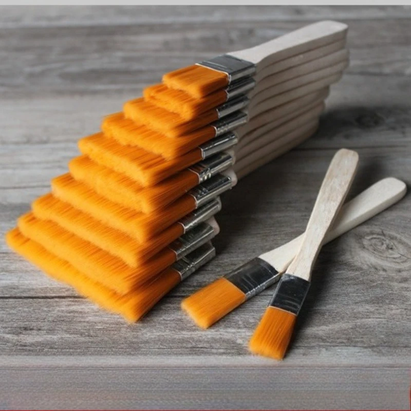 

Новые 12 комплектов нейлоновой кисти, кисть для масляной живописи, маленькая и средняя кисть, подходящая для рисования, инструменты для кисти для стен барбекю