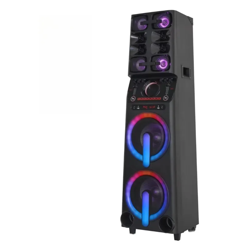 Dual 10 Inch Private Model Party Speaker Bluetooth TWS AUX FM TF Multimode Stereo Audio