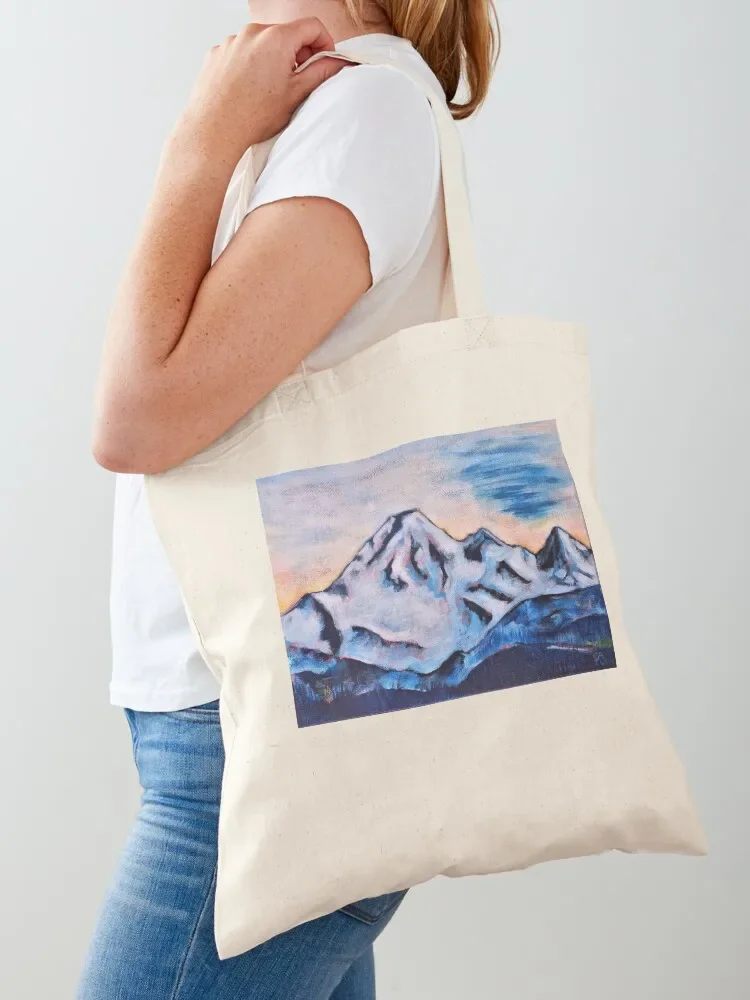 Mt. Baker Washington Cascade Mountains Tote Bag ecological bags hand bag ladies