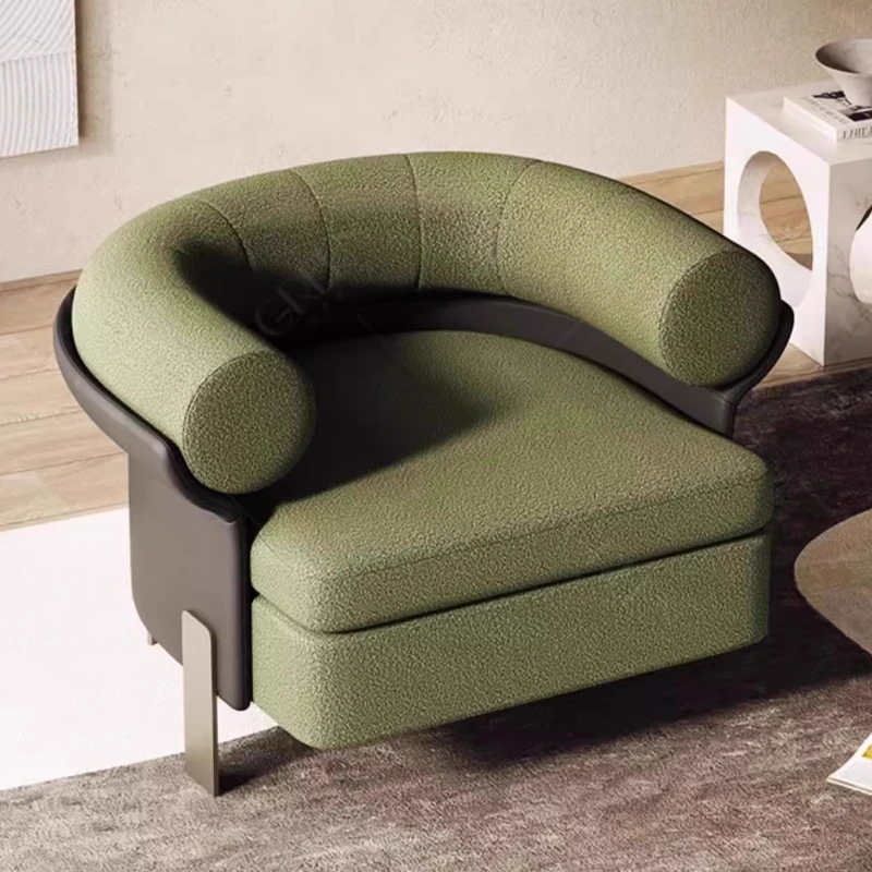 

m Nordic Luxury sofa chair Elegant comfortable fashion design Bedroom armchair interior minimalist quarto home furniture m