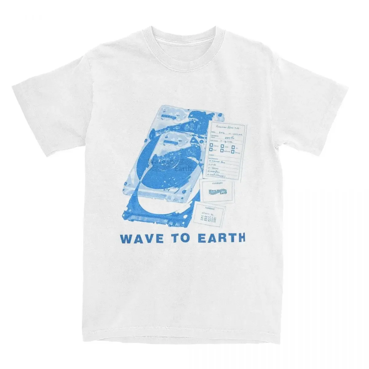 

Wave To Earth Summer Flows Korea Band Shirt Merch Men Women 100% Cotton Vintage T-shirt Short Sleeve Clothes Plus Size