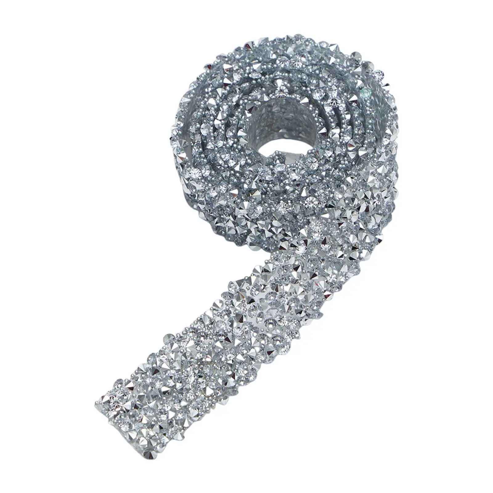 التصاق الذاتي شريط من حجر الراين تقليم 90 سنتيمتر ديكور المنزل بريق قطاع ملصق للأكواب الحرف سيارة عيد ميلاد سكرابوكينغ