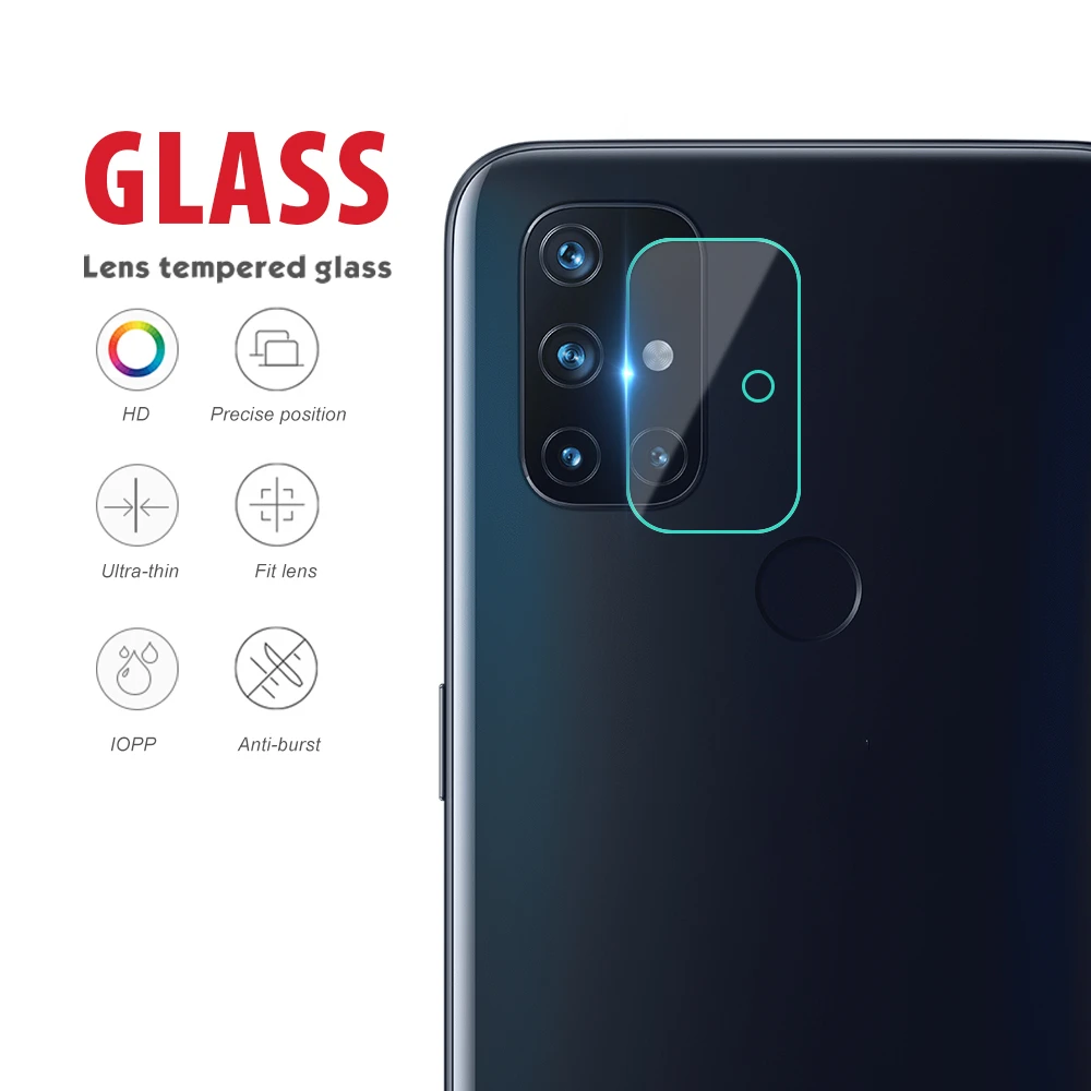 Camera Tempered Glass for Oneplus Nord 2 N100 N10 Lens Protector Scratch Resistant Camra Film for 1+ 10 Pro 9Pro 8T 10Pro 1+8T