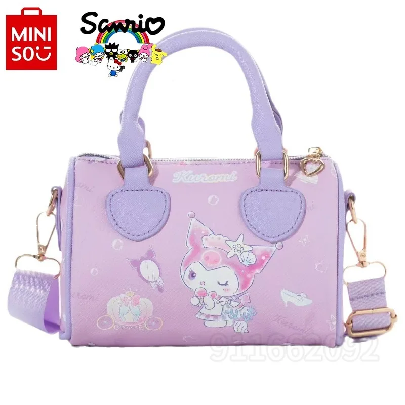 Hello kitty neue Mini-Mädchen Handtasche Luxusmarke Mode Mädchen Umhängetasche Cartoon niedlichen Schulter Umhängetasche hohe Qualität