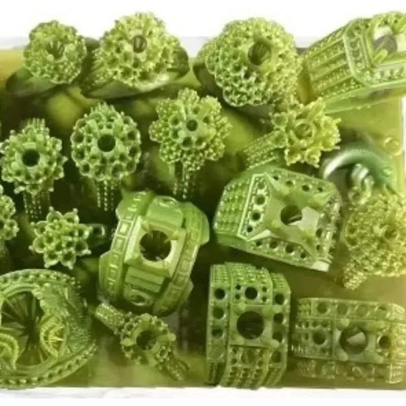 1KG Direct Cast Jewelry Hard Wax UV Resin High Detail Reproduction Compatible with 405 Nano LCD DLP 3D Printing Equipment