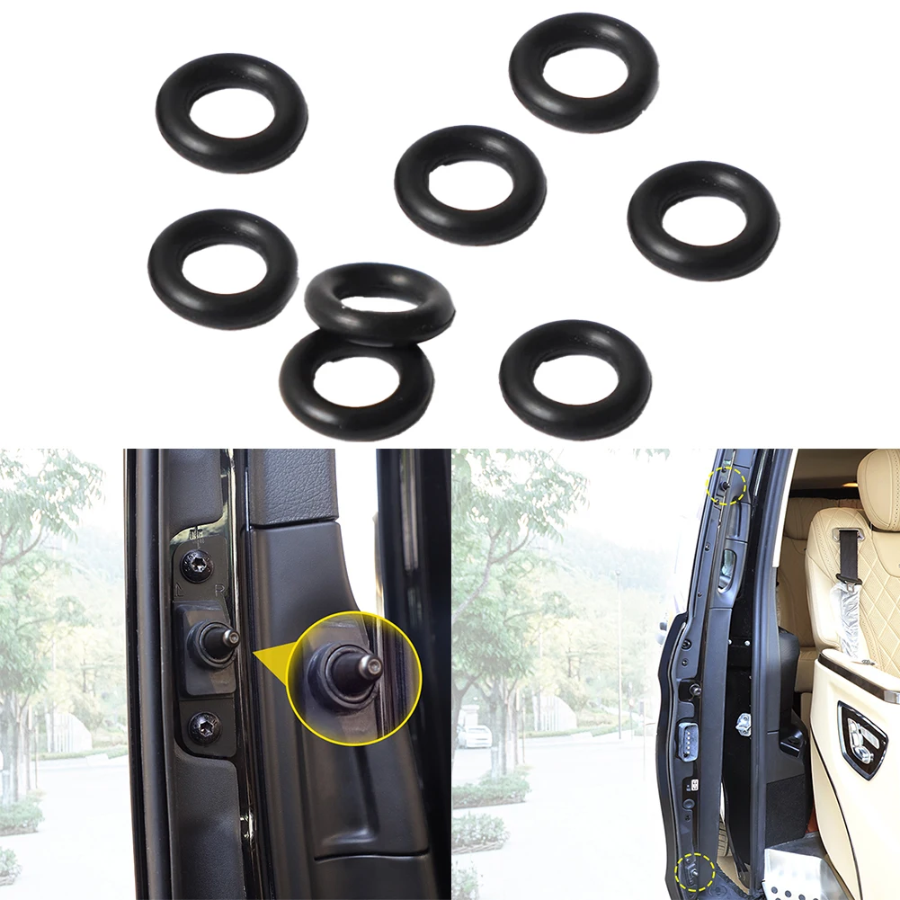 For Mercedes For VITO W447 W448 ABS Middle Door Noise Elimination Rubber Ring Replacement Car Accessories 8PCS