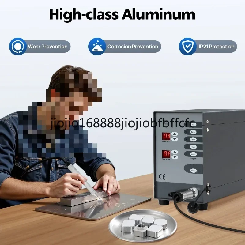 Suitable For 100W  Welding Machine, Pulse Argon Arc Welder Electric Soldering Machine  Repair Tool Kit w/Workbench