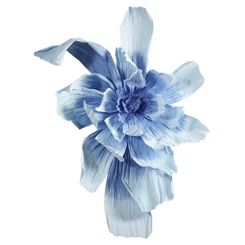 Wedding simulation giant paper flower large fold paper art plastic flower