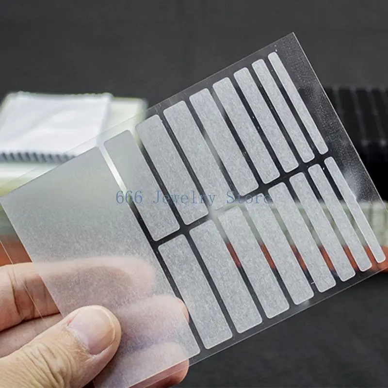 F2TD Acrylic/Silicone Ring Size Adjusters Inner Sticker Invisible Ring Guard Tightener Reducer Loosing Ring Fixed Tool